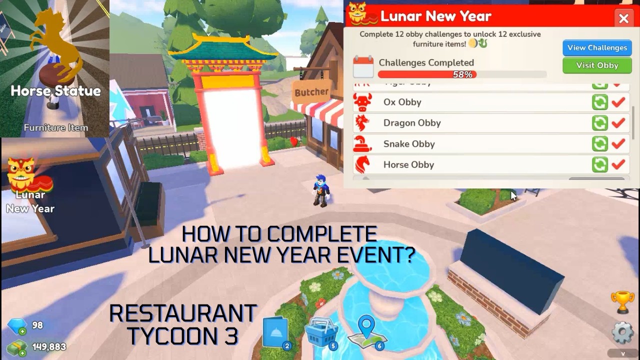 Restaurant Tycoon 3 LUNAR NEW YEAR UPDATE in Restaurant Tycoon 3 Roblox