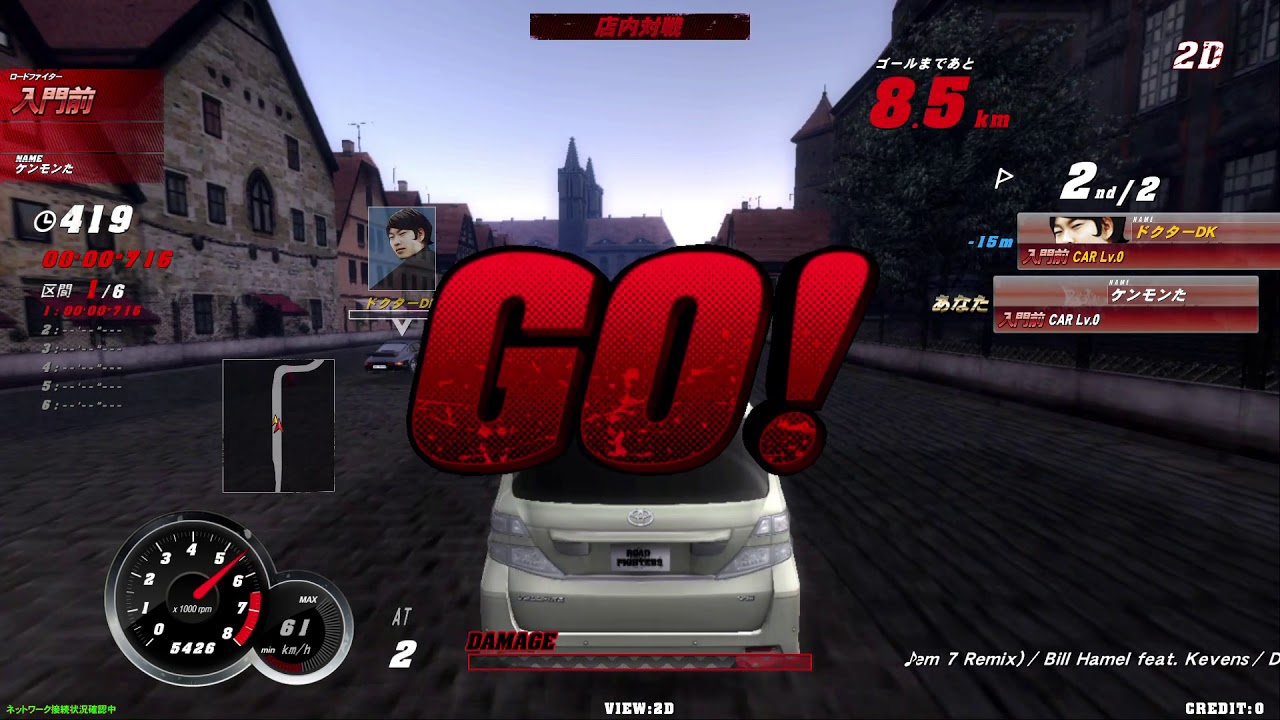ROAD FIGHTERS  3D　プレイ動画