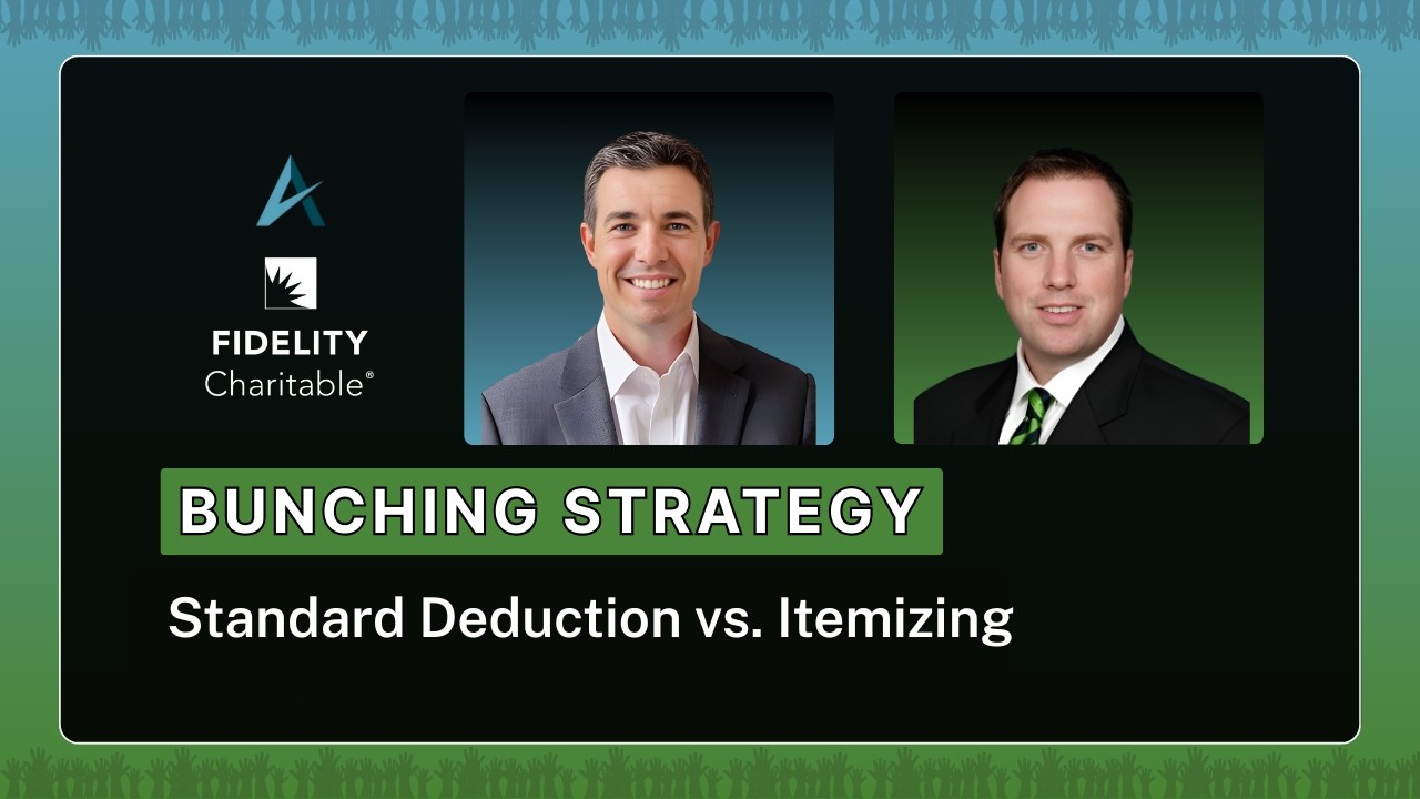Ramp Up Tax Savings with Bunching | Fidelity Charitable