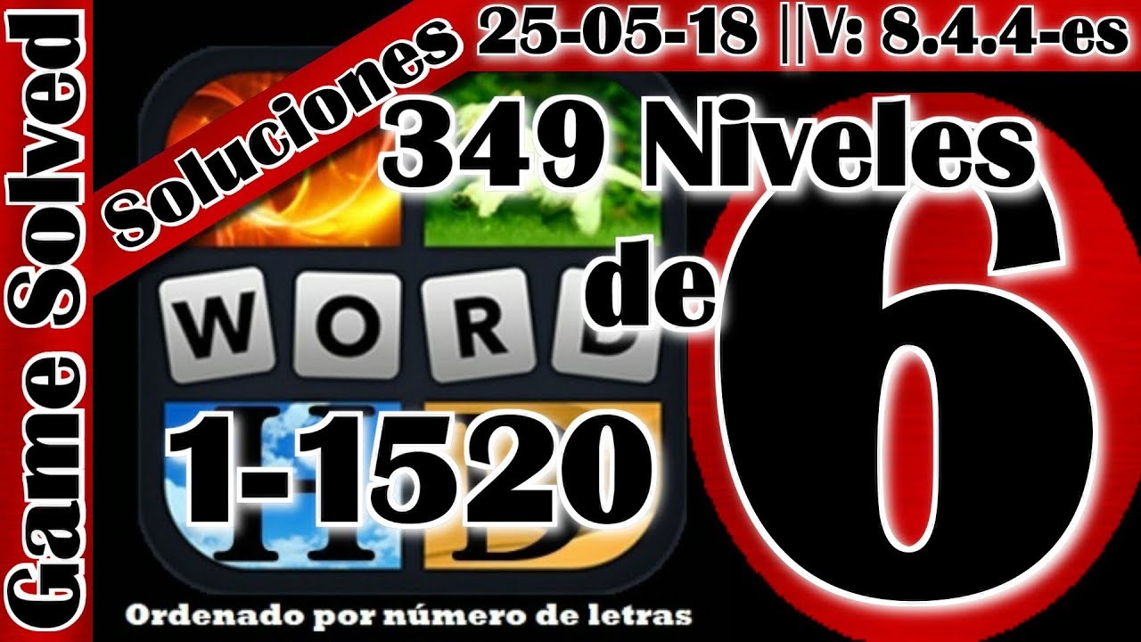 4 Fotos 1 Palabra | Todas las soluciones de 6 letras [1-1520] Mayo 2018