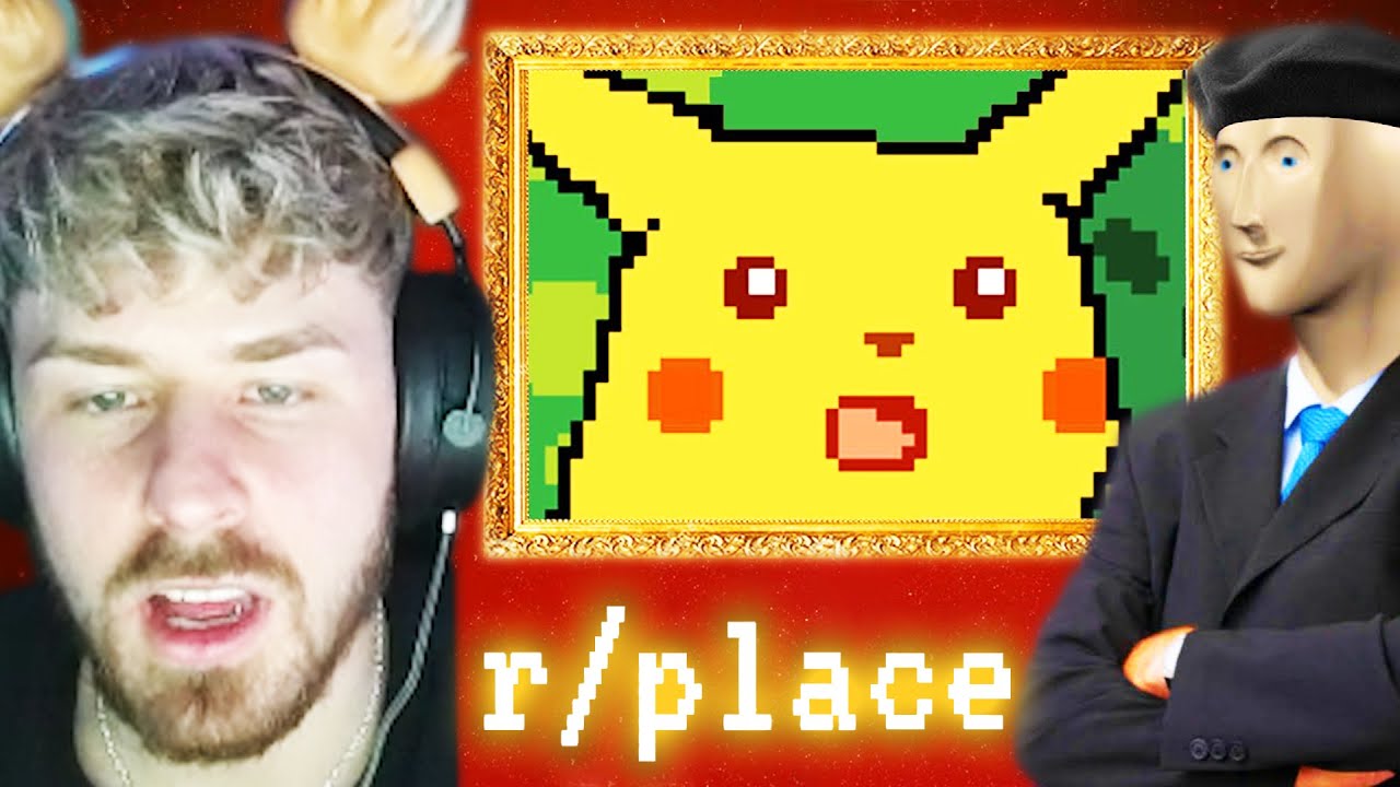 DAS war der große PIXELKRIEG um r/Place