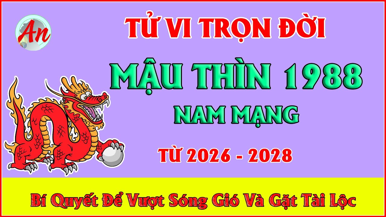 Tử Vi Trọn Đời Tuổi Mậu Th&igrave;n 1988 Nam Mạng - B&iacute; Quyết Để Vượt S&oacute;ng Gi&oacute; V&agrave; Gặt T&agrave;i Lộc
