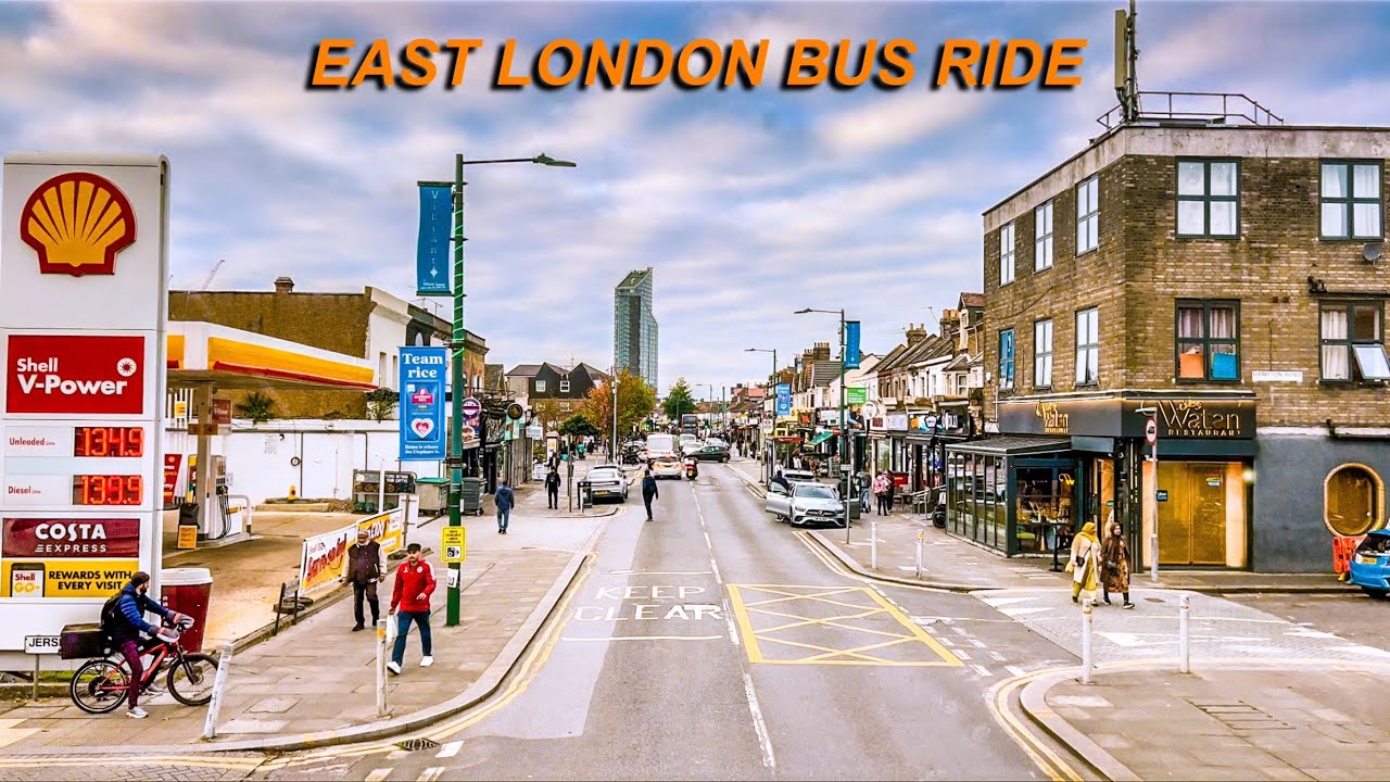 London Bus EL1 || Barking Riverside Station To Ilford Hill || An East London Bus Ride