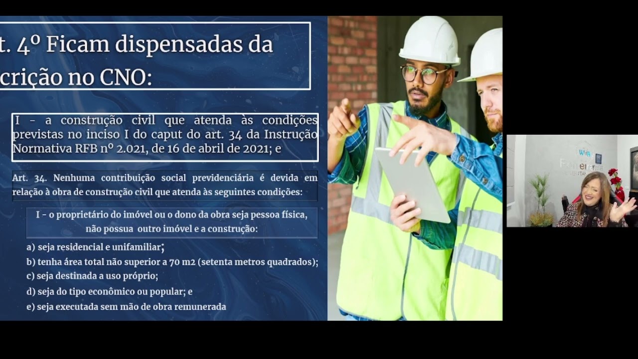 📌 Abertura do Curso | Quem Est&aacute; DISPENSADO de Inscrever a Obra no CNO? Entenda o Art. 4&ordm; AGORA!