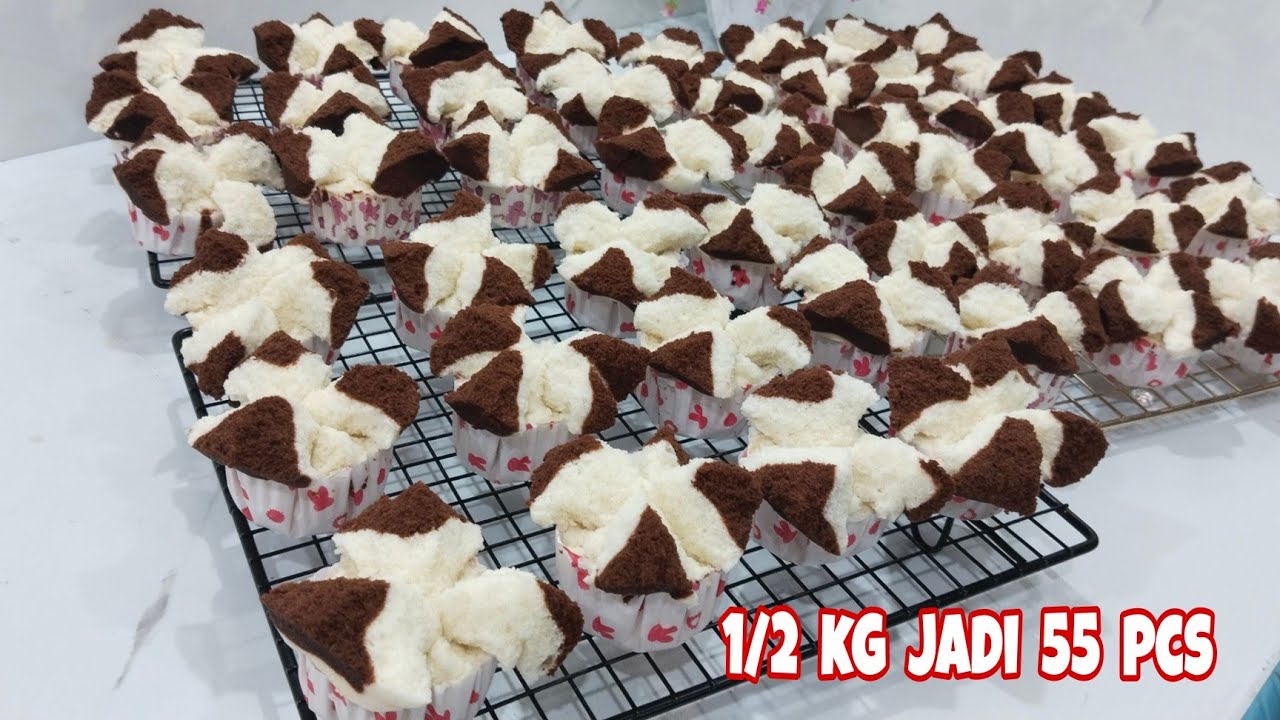 BOLU KUKUS MEKAR ANTI GAGAL RESEP 1/2 KG TEPUNG JADI BANYAK
