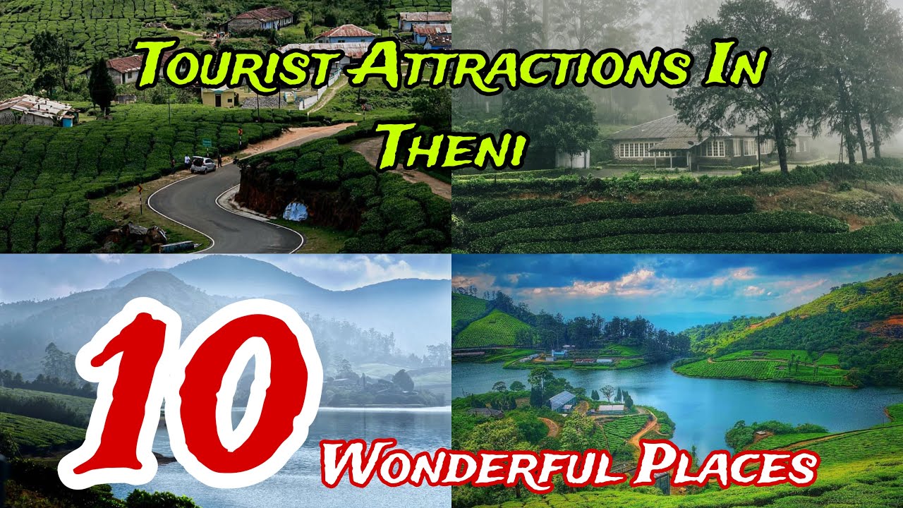 Top 10 Best Tourist Places to Visit in Theni | Tamilnadu 🇮🇳 😍