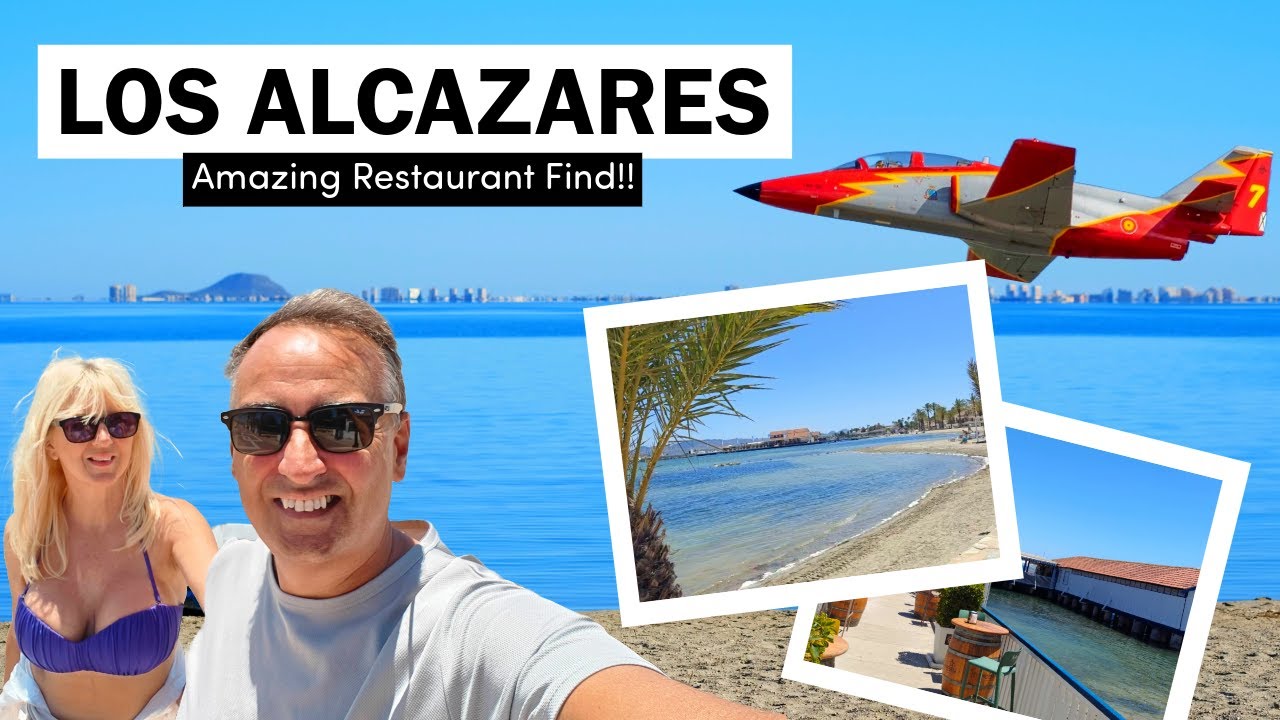 Walking Los Alcázares Beachfront & Discovering a Hidden Gem Restaurant on the Sea!