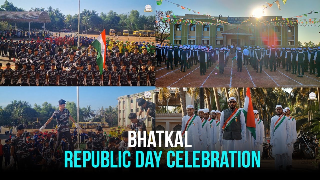 Republic Day Celebration in Bhatkal | APS | Jamia | Anjuman | Taluka Stadium