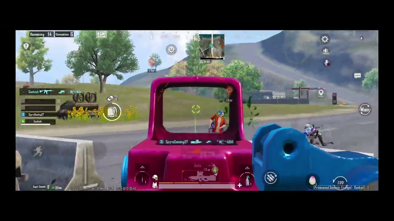 I Survived A 1v4 Situation In The Worst Armor