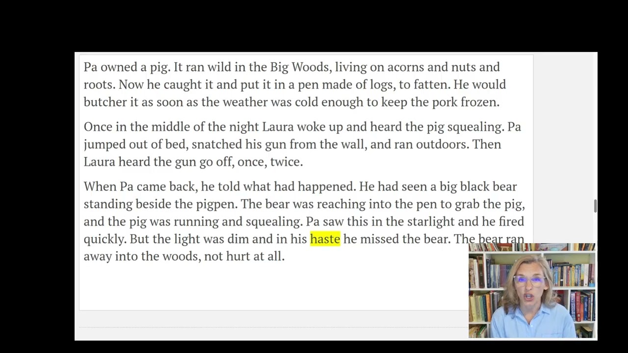 Little House in the Big Woods Ch. 1