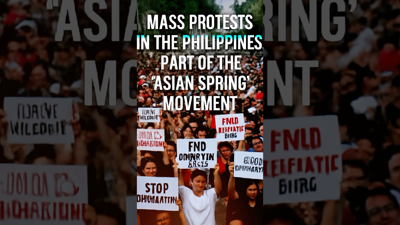 Philippine Mass Protests: A New Wave in the 'Asian Spring' Uprising