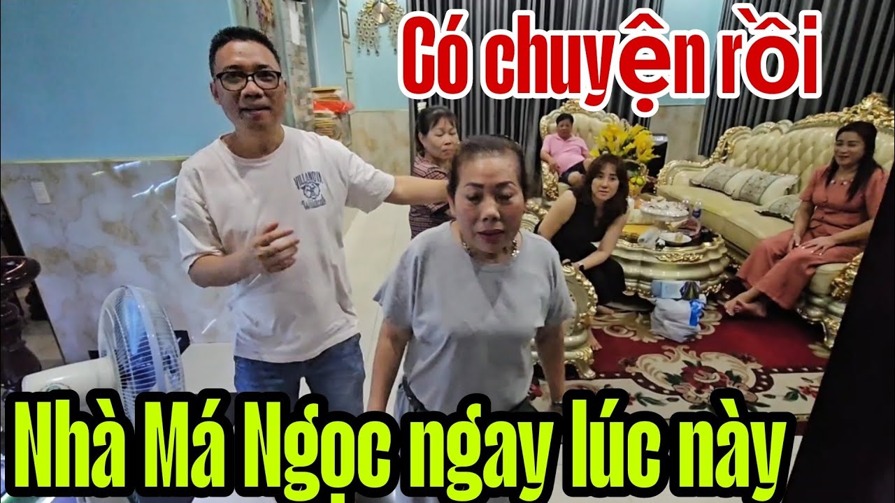 Tới công chuyện rồi nhà Má Ngọc ngay lúc này cả nhà bất ngờ từ Chị Hương Phùng.
