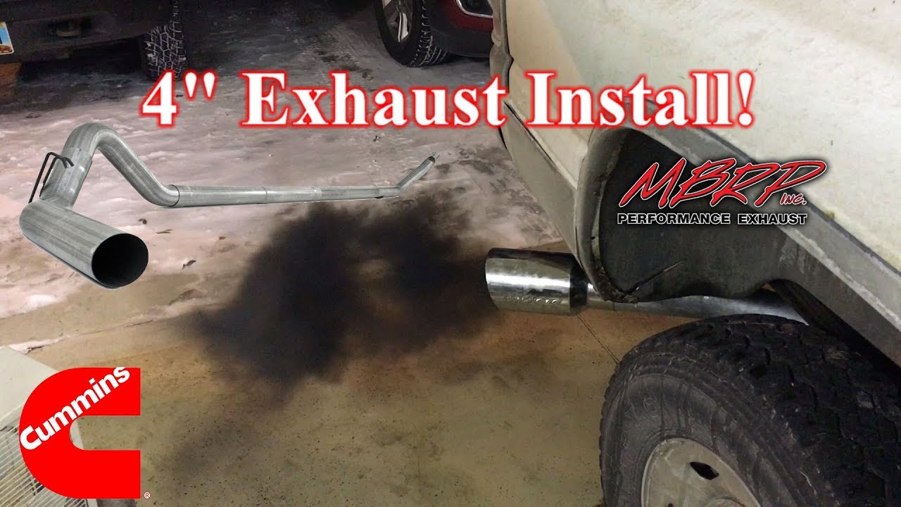 Second Gen Cummins Exhaust Install - DIY Tutorial!