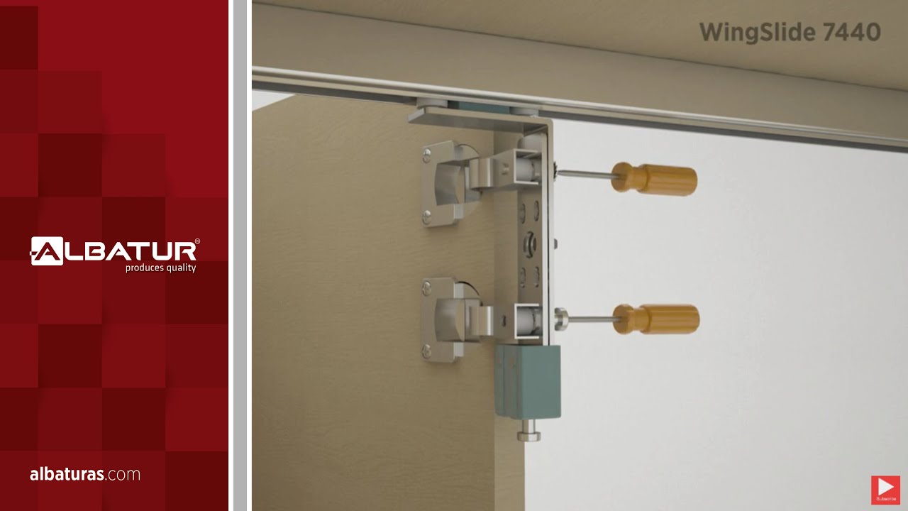 WingSlide 7440 - Foldable Sliding Door System Video / 105-7440