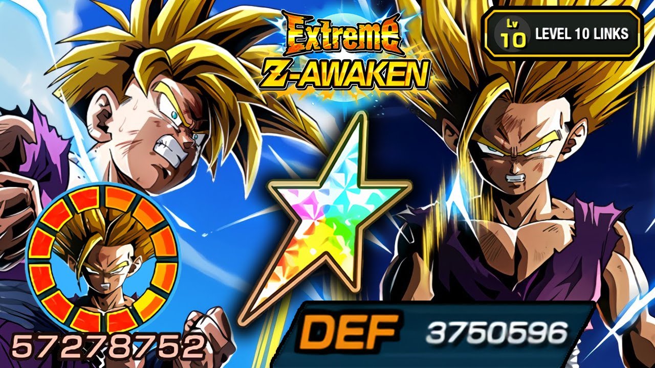 100% EZA AGL LR SSJ ➜ SSJ2 GOHAN LEVEL 10 LINKS SHOWCASE! Dragon Ball Z Dokkan Battle