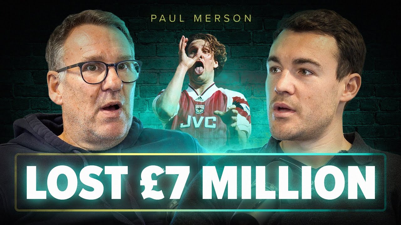 Paul Merson Opens up on Addictions, Football Legacy & Losing Millions Gambling