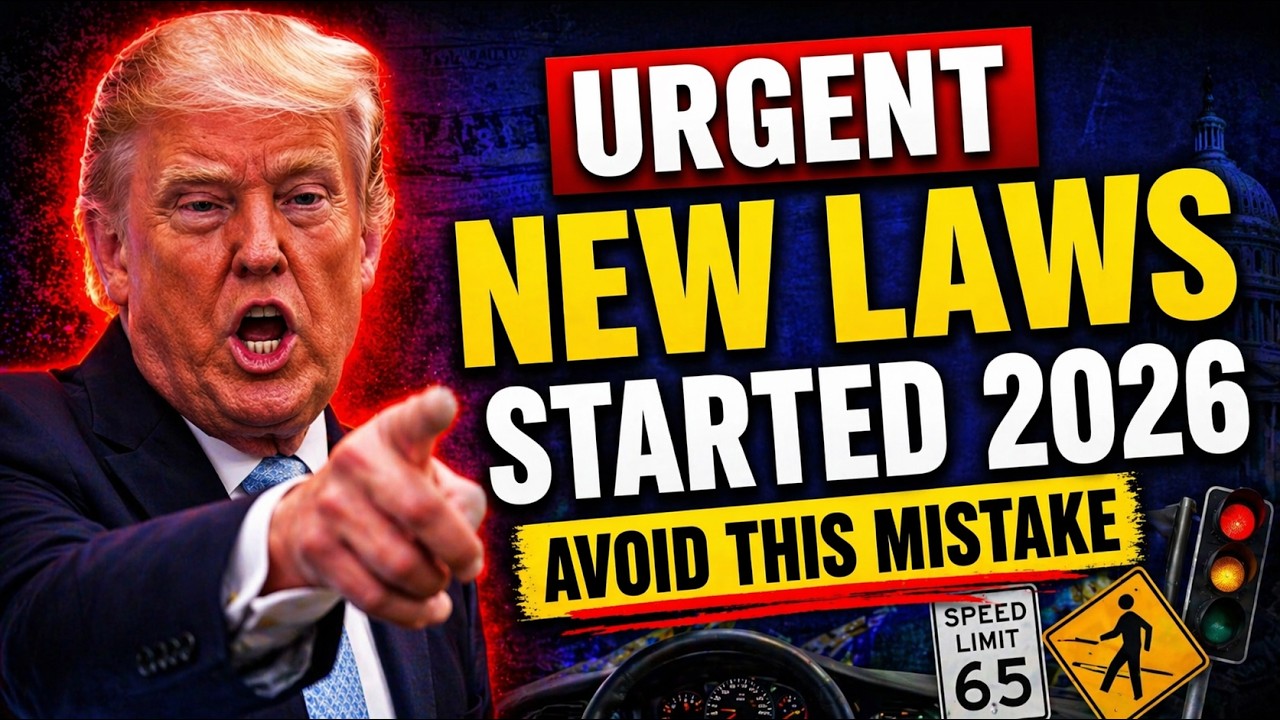 10 Driving Laws That Just Changed in 2026 &mdash; Most Drivers Are Missing #3, New Rules You Need to Know