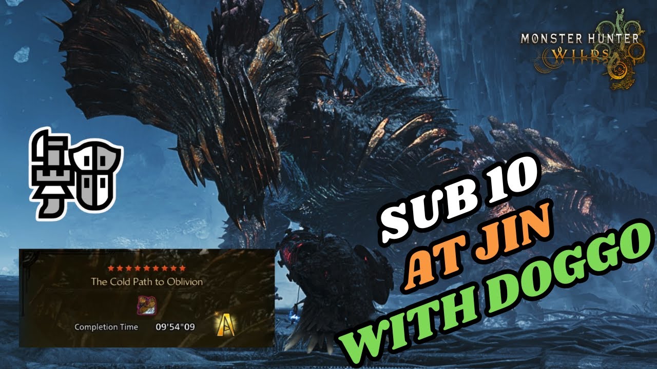 AT Jin Dahaad Sub-10 Clear | No Commentary | Monster Hunter Wilds