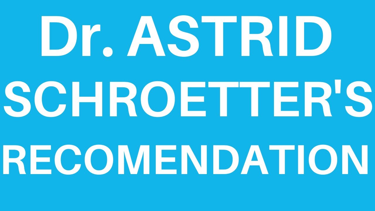 Professional Testimonial: Dr. Astrid Schroetter, Dentist Professional breathing clinic testimonial