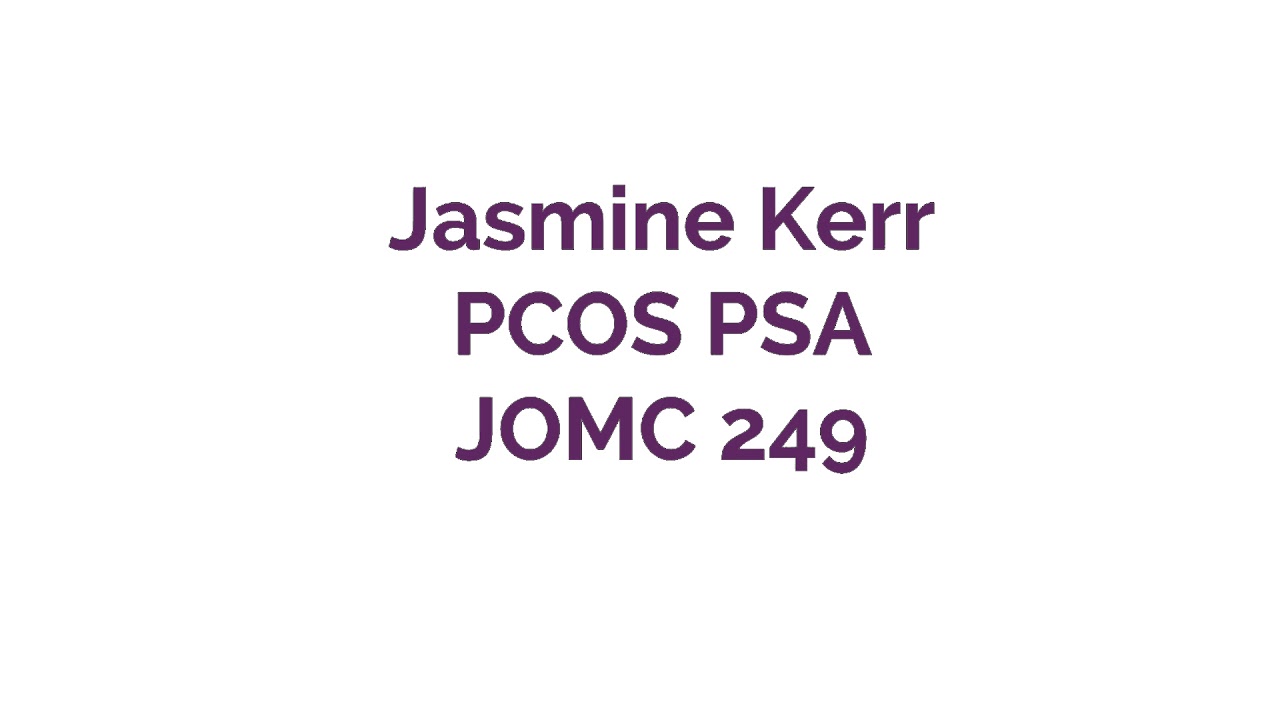 Jasmine PCOS PSA 249