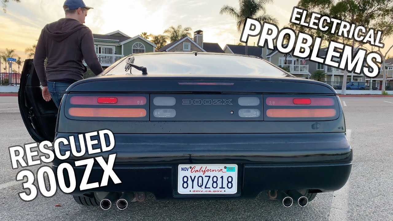 I Find Electrical Problems With My Neglected 1995 Nissan 300ZX Z32: Restoration Part 1