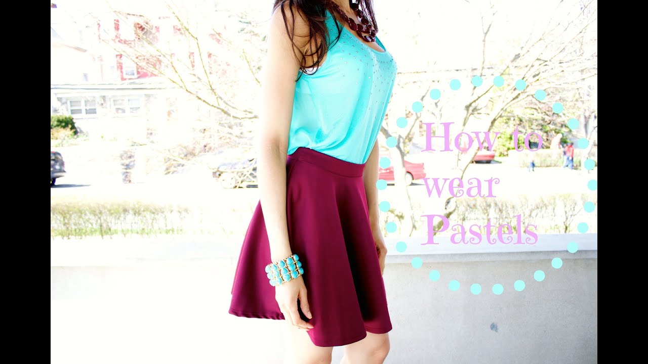 How to Wear Pastels
