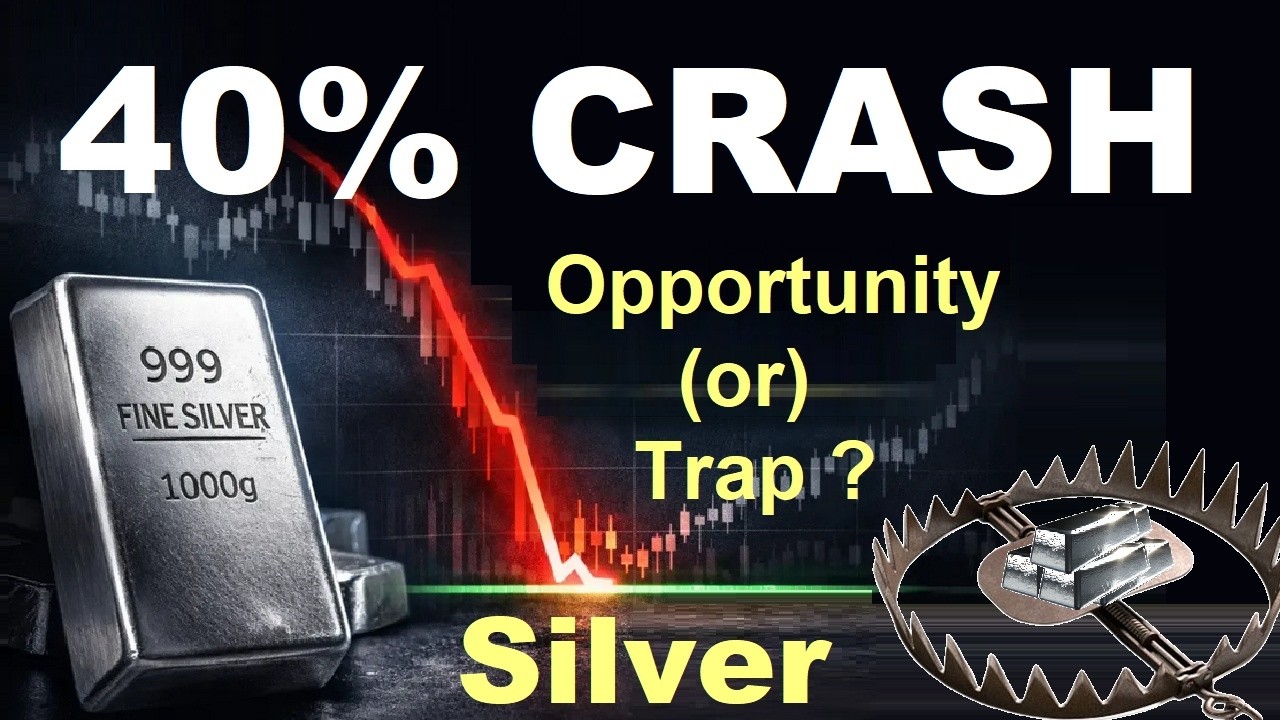 Silver 40% CRASH  📉  Opportunity or Trap ? | Silver ETF