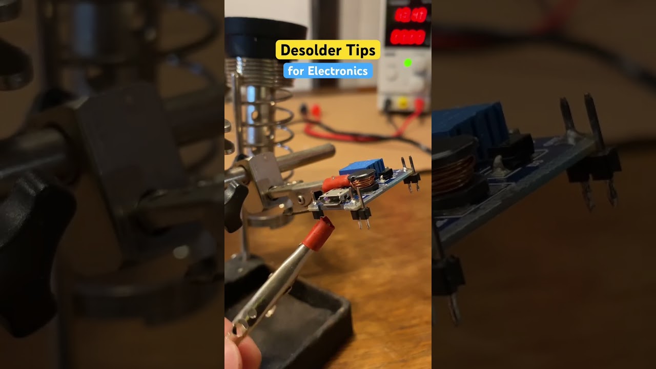 #tutorial Electronic soldering easy #tricks #diy #electronic #easy #pcb