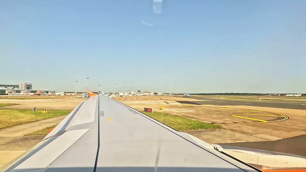 Full Flight London (LGW) to Athens (ATH) in 4K - September 5, 2023