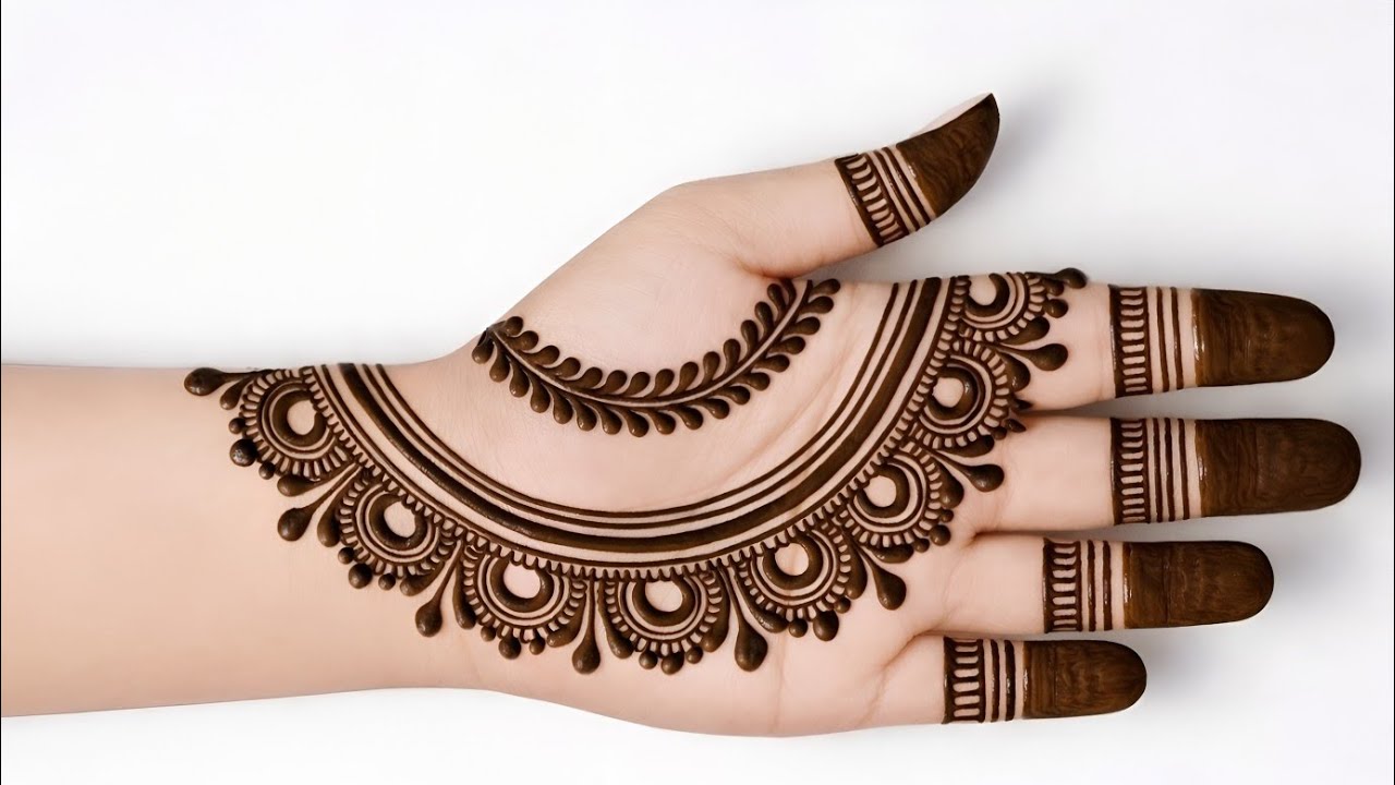 Very simple easy mehndi design | stylish mehandi design | mehndi new design | mehndi design | mehndi