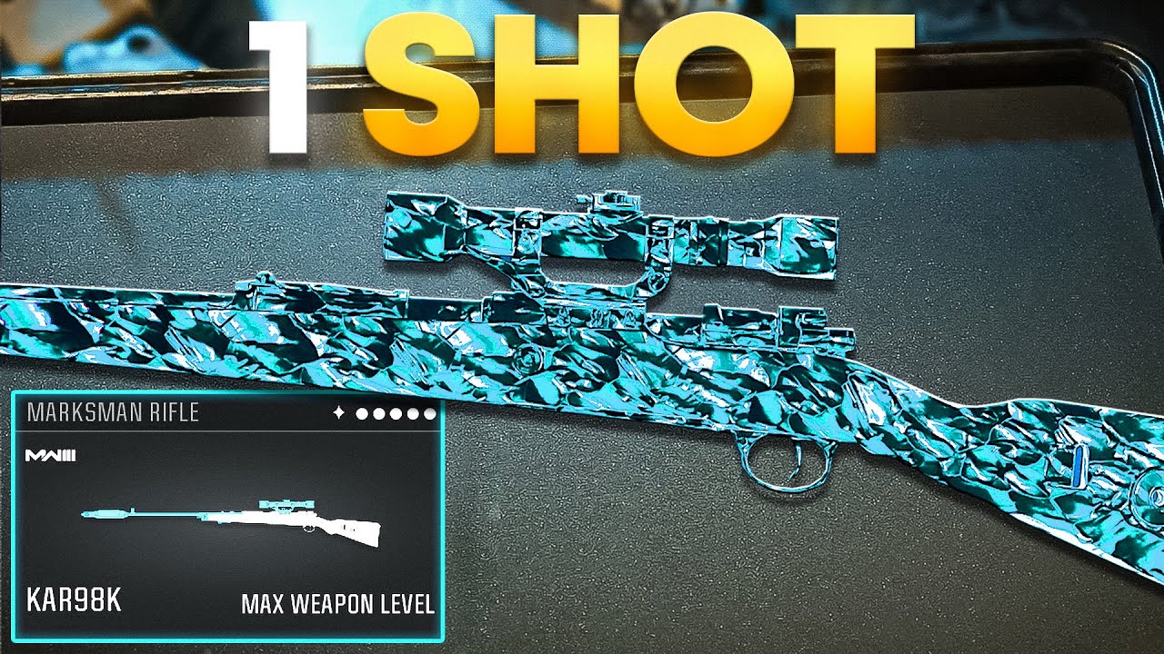 Новый класс KAR98 *ONE SHOT* завоёвывает WARZONE! 😍 (Лучшая расстановка класса KAR98) — BO6