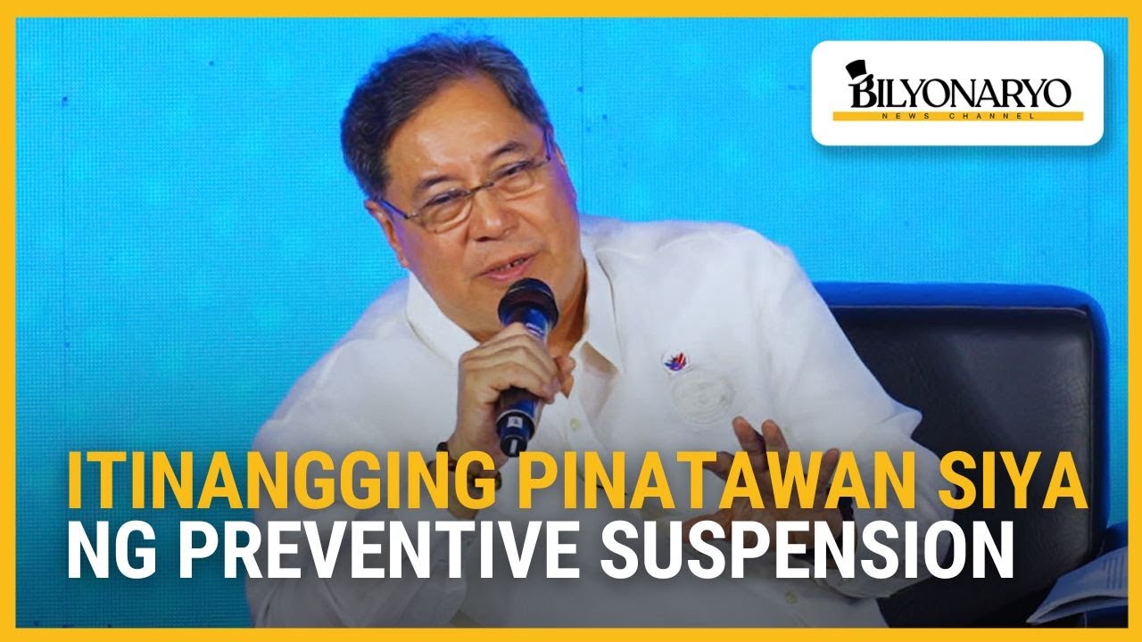 Health Secretary Ted Herbosa tinanggi ang umano&rsquo;y preventive suspension | Agenda