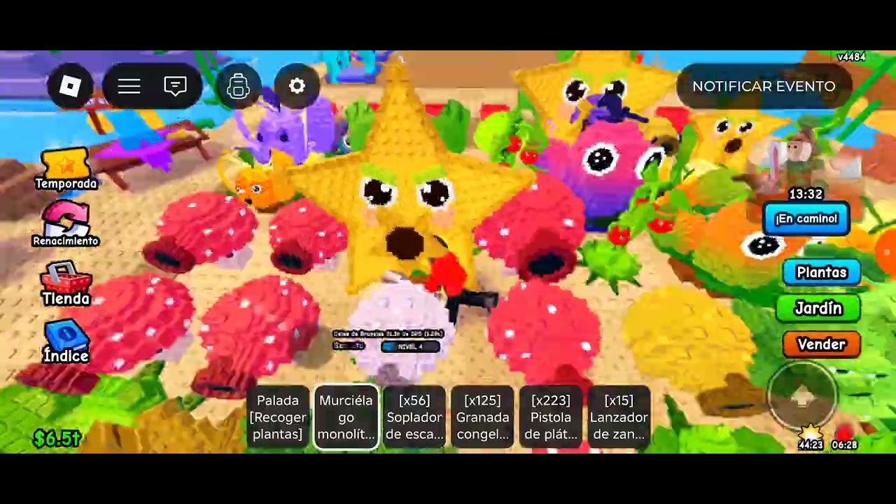 Jugando el admin abuse de plantas vs brainrots