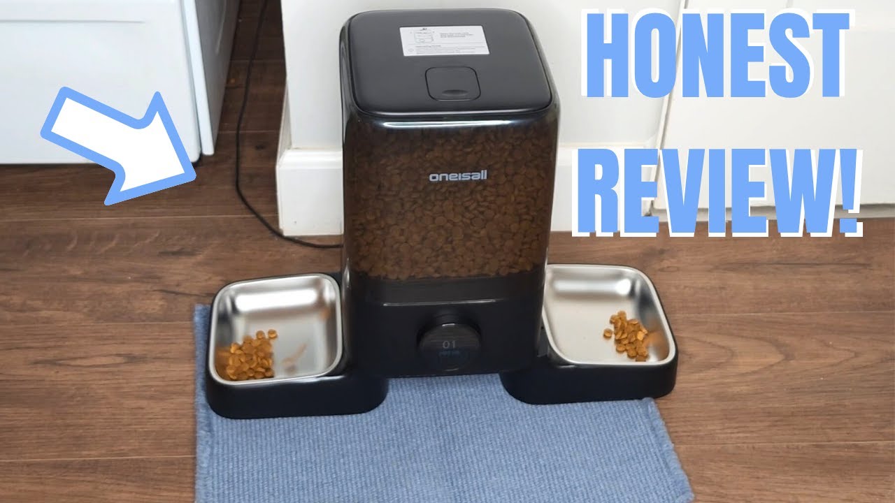 oneisall 2-Cat Feeder Review &ndash; Best Automatic Feeder for Multi-Cat Homes? #PetFeeder