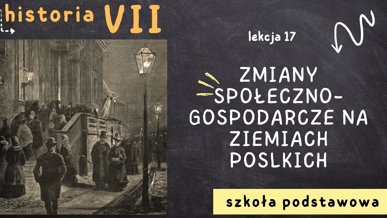 Historia 7 [Lekcja 17 - Zmiany społeczno-gospodarcze na ziemiach polskich]
