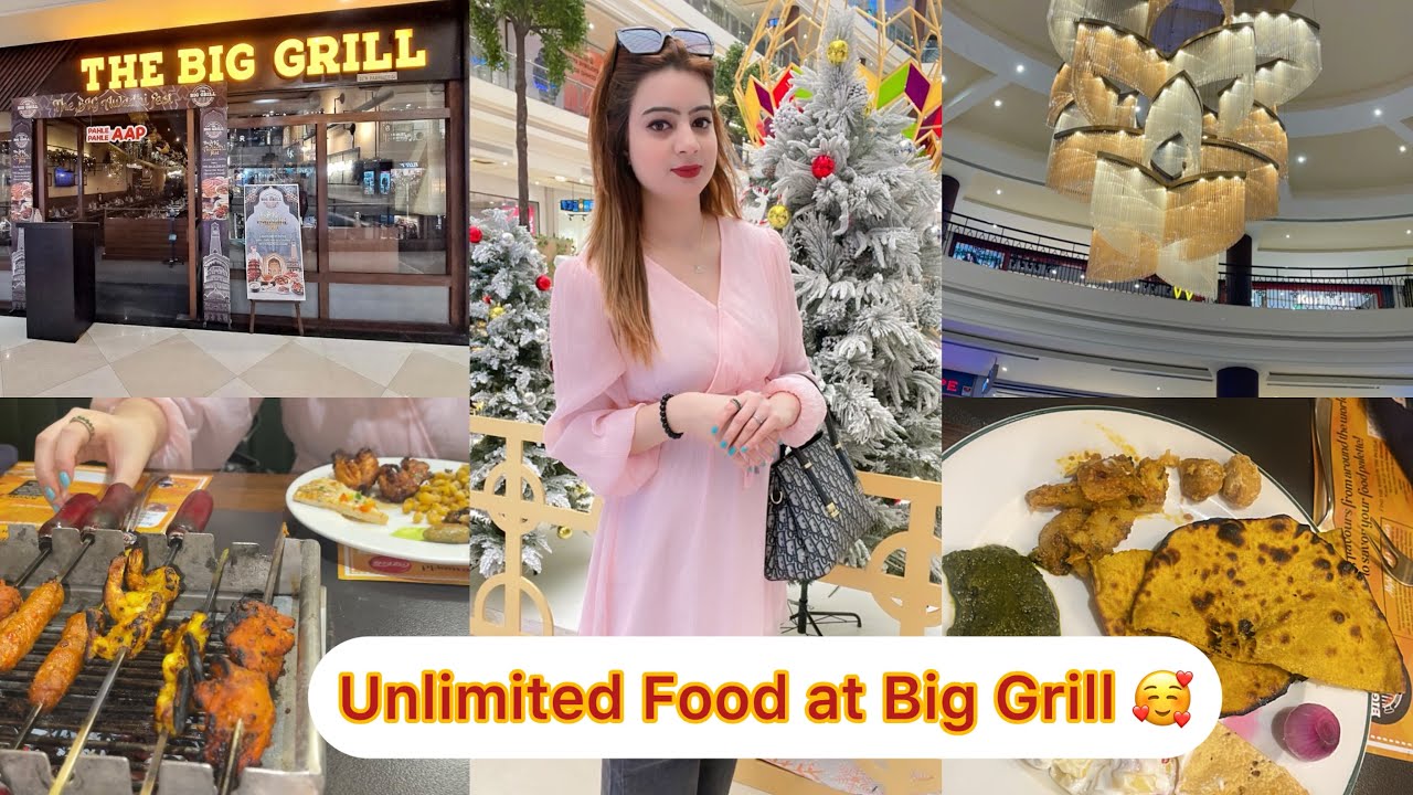 Unlimited Non Veg Food || Unlimited Buffet || Big Grill ||Phoenix Palassio Mall || Lucknow ||