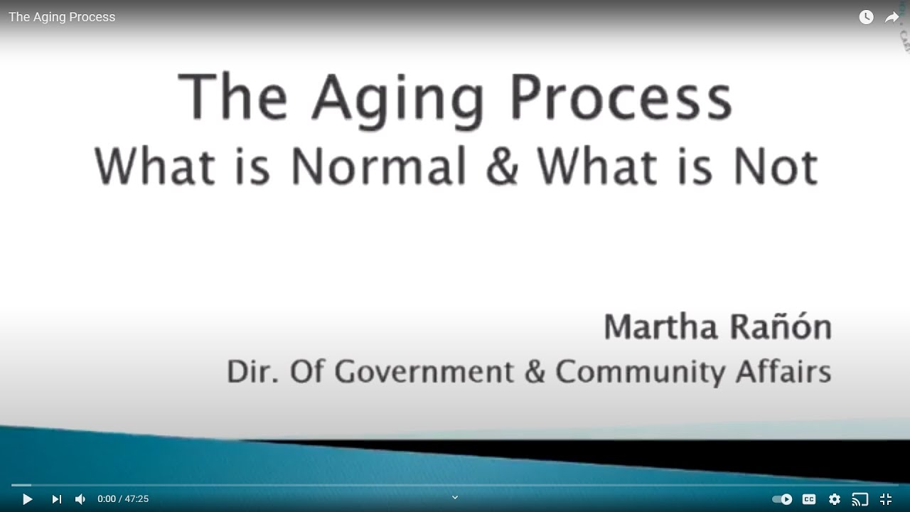 The Aging Process