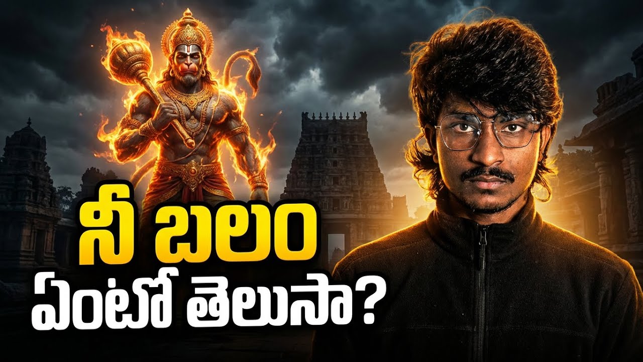 Wake Up The Hanuman In You! 🔥 | Stop Being Weak (Telugu)
