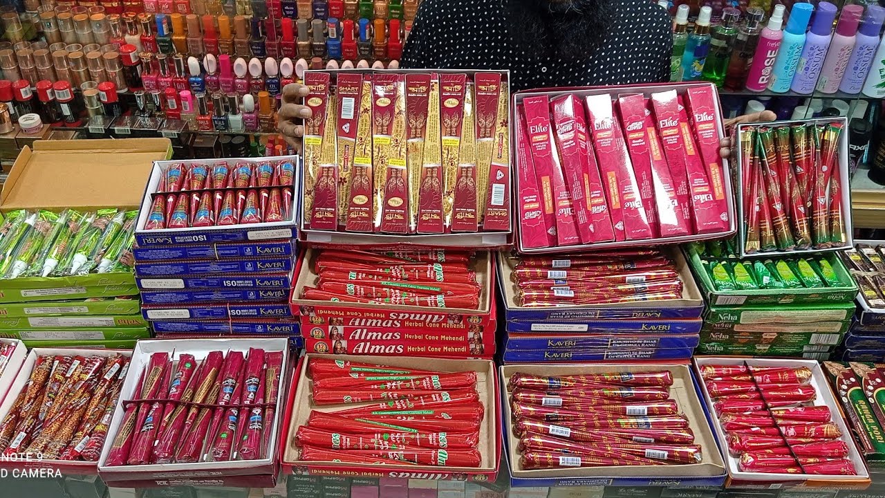 পাইকারি দামে ঈদের জন্য আসা ভালো মানের মেহেদির কালেকশন ||#chomok _cosmetics #mehndi #2023.