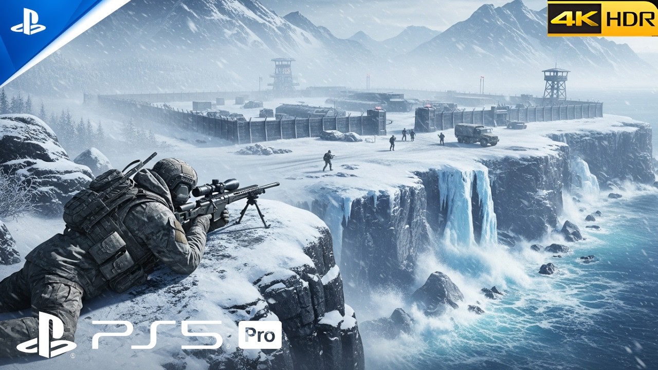 Silent Snow Mountain Sniper Mission | Ultra Realistic Gameplay [4K 60FPS HDR] Call of Duty PS5
