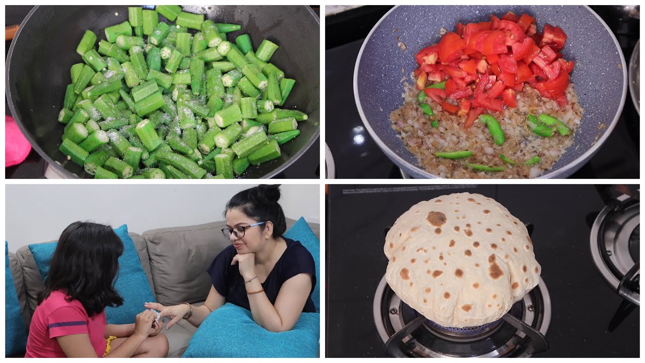 Restaurant Style BHINDI DO PYAZA Recipe | Special Dinner Routine | youtuber neelam vlogs | vlogger