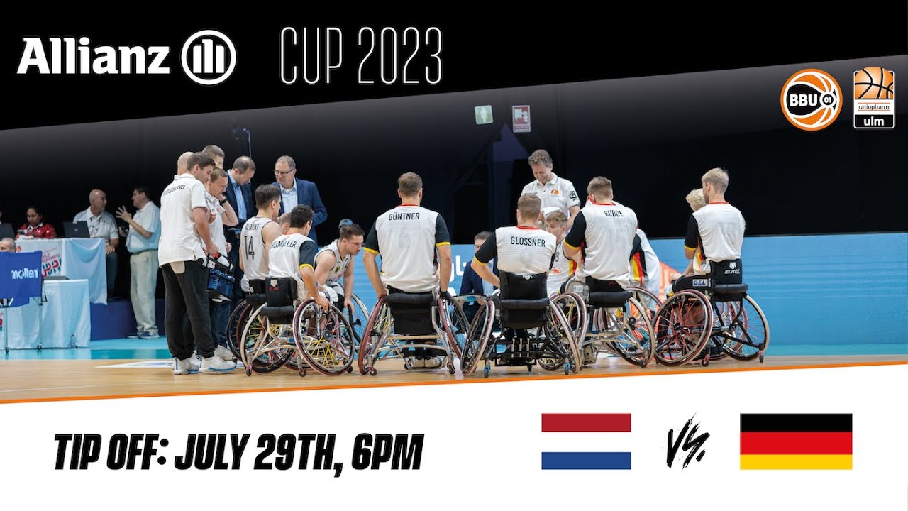 AllianzCup - Wheelchair Basketball Tournament: Netherlands vs. Germany