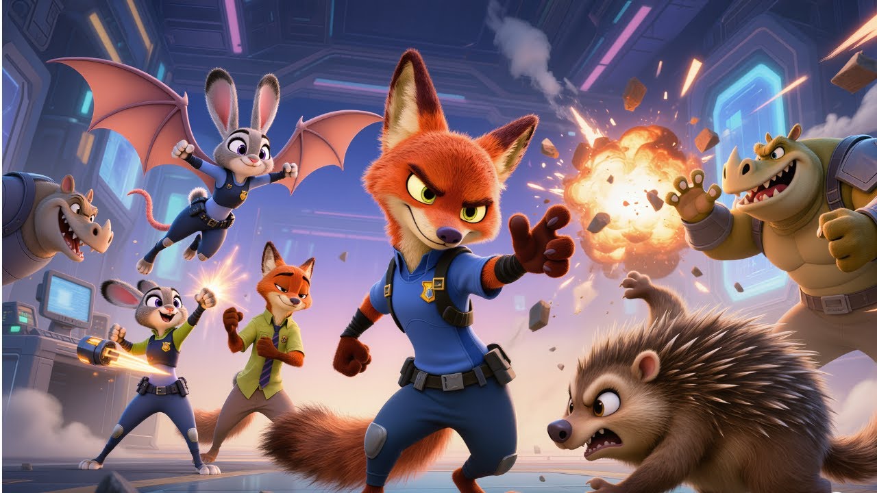 ZOOTOPIA SS2 TẬP 3 Fiin Dẫn Đầu Cuộc Nổi Dậy Của Những Đứa Trẻ Lai 🦊🐰 Hạ Gục Hổ Trắng!