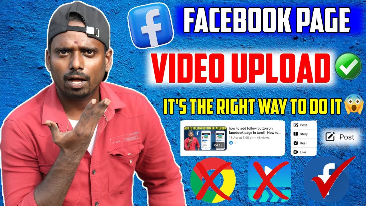 Facebook Page Video Upload LIKE A PRO in 2024!
