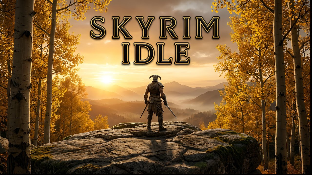 Unique Skyrim Idle . Jeremy Soule Ambience |  Skyrim Modder 2026. LIVE NOW