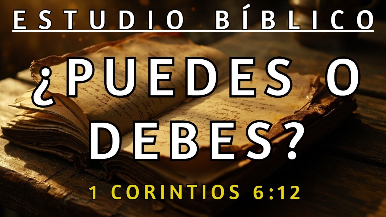 CÓMO ACTIVAR EL AUTODOMINIO Y VENCER LOS APETITOS DEL MUNDO - 1 CORINTIOS 6:12