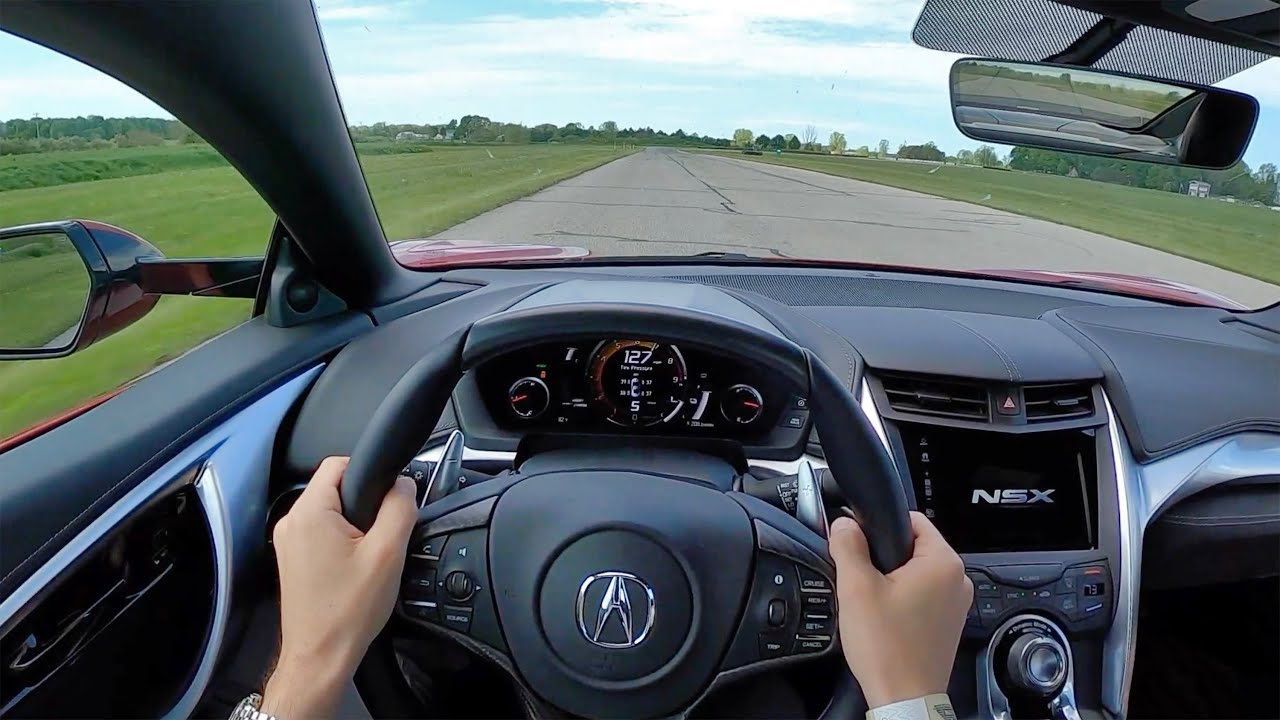 2020 Acura NSX - POV Track Driving Impressions