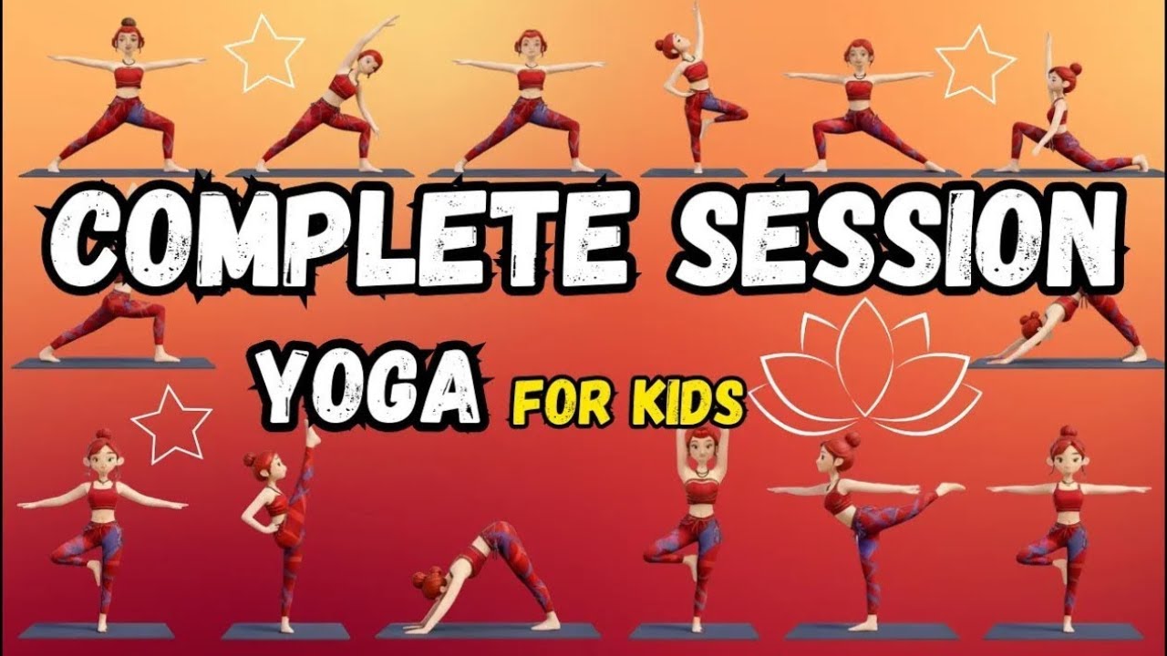 10 Minute Complete Yoga Practice for Kids | Full Body Beginner Routine