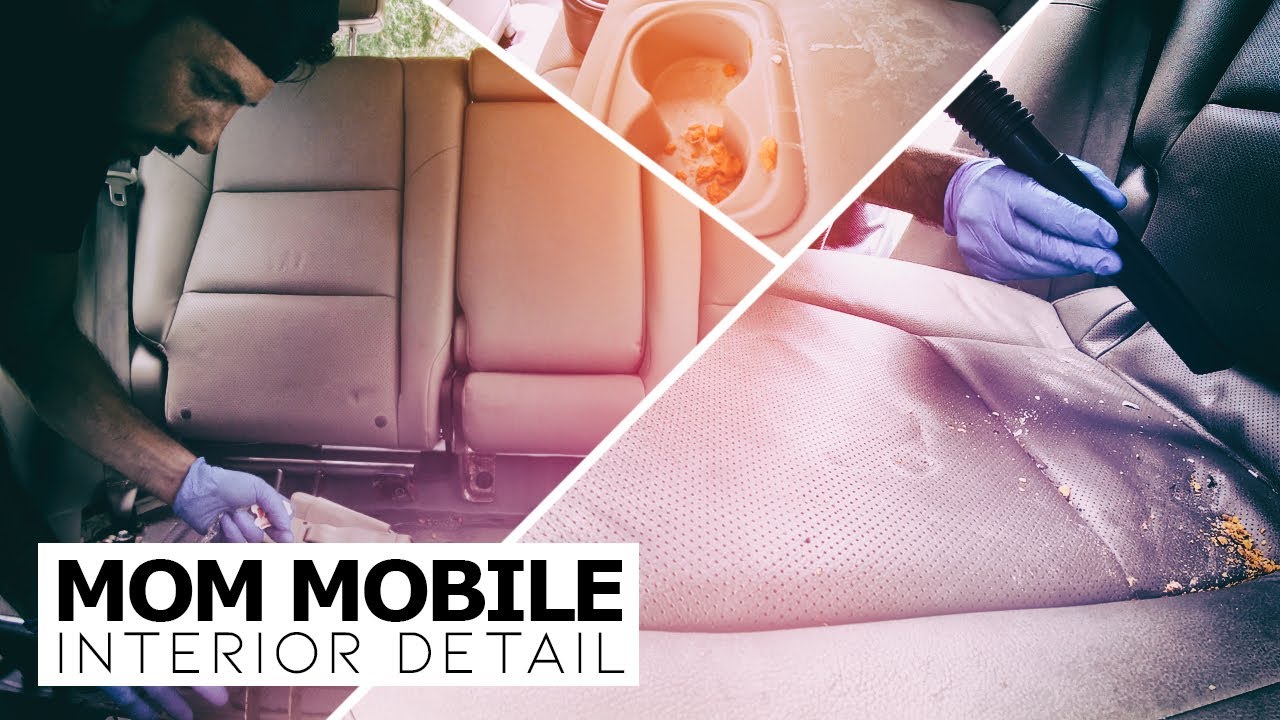 Detailing The Dirty Mom Mobile! Full Interior Car Detailing