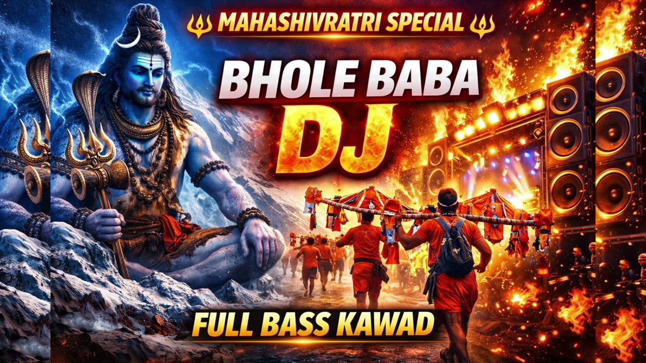 MAHASHIVRATRI SPECIAL 🔱 #Mahashivratri #BholeBaba #Mahakal  #ShivDJ #Kanwariya #Mahadev #DJRemix
